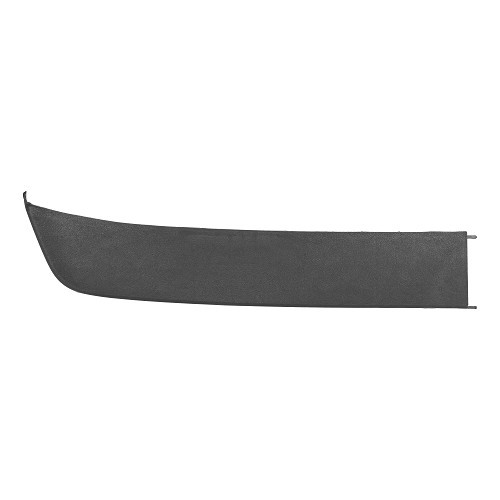  High-quality black wide front right spoiler for VW Golf 1 Sedan GTI (06/1976-12/1983) - passenger side - GA00103 