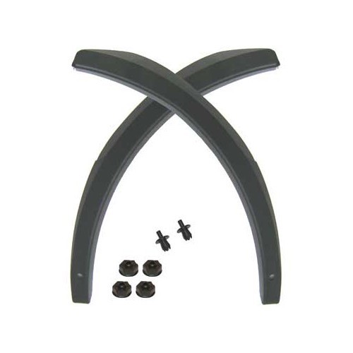  2 spoiler extension kit for Golf 1 - GA00740 