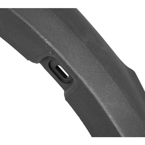 Rear left wing extension with thin moulding for Golf 2 90-> - GA00826