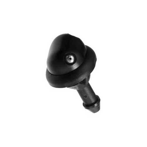  1 black windscreen washer nozzle for Golf 1, Golf 2, Scirocco, Polo, 74->, Original VW quality - GA01206 