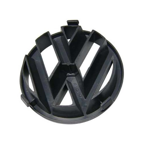 VW-Logo 95mm schwarz Kühlergrill für VW Golf 1 Cabriolet Caddy Golf 2 oder 3 Jetta 2 und Corrado (1987-)  - GA01700