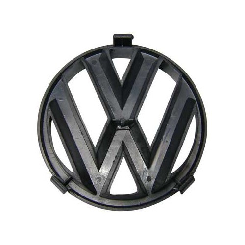  VW logo 95mm zwarte grille voor VW Golf 1 Cabriolet Caddy Golf 2 of 3 Jetta 2 en Corrado (1987-)  - GA01700-2 