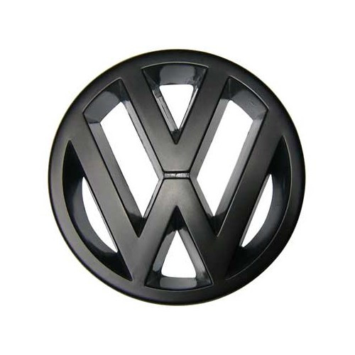 Logo VW 95mm noir de calandre pour VW Golf 1 Cabriolet Caddy Golf