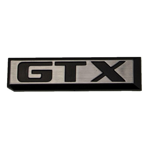     
                
                
    Distintivo adesivo cromato GTX su sfondo nero per VW Scirocco 2 GTX 16V (10/1985-07/1989)  - GA01767
