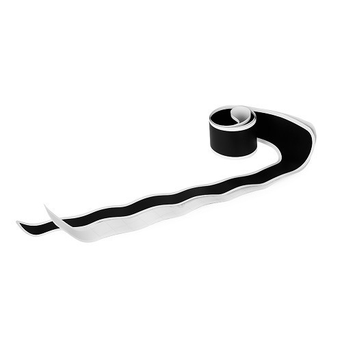 Black adhesive for tailgate on Golf 2 GTi / GTD - GA01840