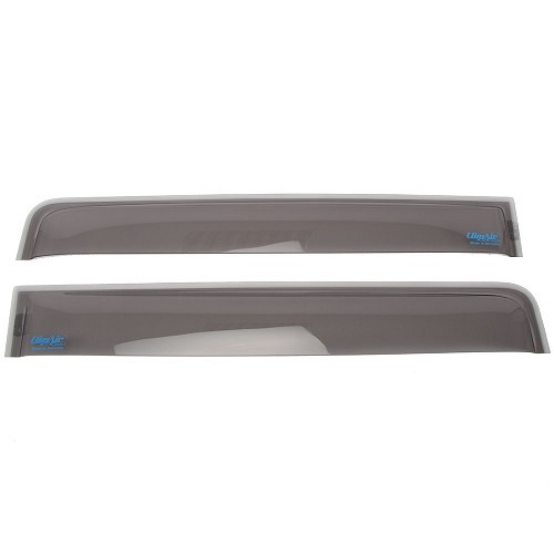  CLIMAIR smoked air deflectors on rear windows for Golf 1 5-door 74 -&gt;83 - set of 2 - GA10516 