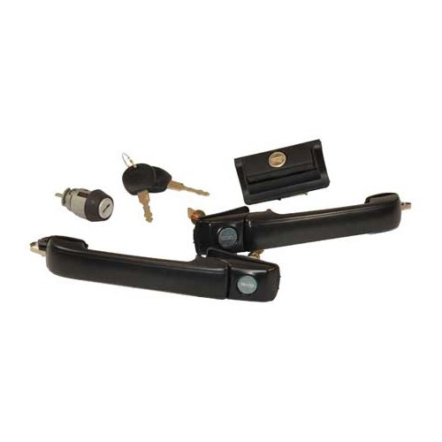  Kit 2 front handles neimann trunk lock for Golf 3 - GA13217 