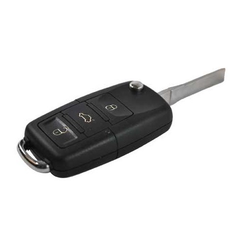 Matrice de clé et coque de télécommande pour Volkswagen Golf 4, Passat, Bora à 3 boutons - GA13330