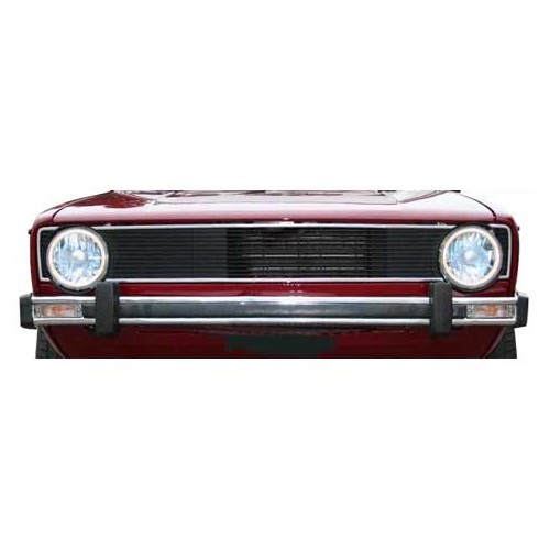 4 Aluminum rods on grille type "GSL" for Golf 1 - GA14710