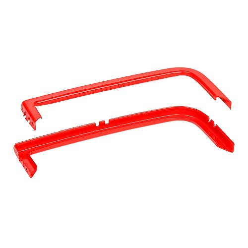  Baguettes rouges de calandre pour VW Golf 1 - GA14712-1 