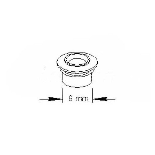 1 Protector para clip de varilla de puerta para Golf 2 de 08/87 -> 08/89 - GA14732