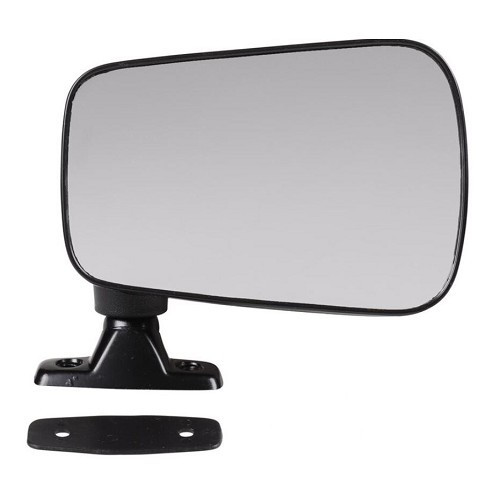  Right black rear view mirror for Golf 1 - GA14932 