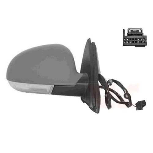  Retrovisor exterior completo derecho para Golf 5 Break y Jetta - GA14987 