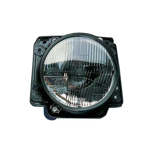  Faros H4 "German Look" con cruces negras para Golf 2 - 2 piezas - GA17102P 