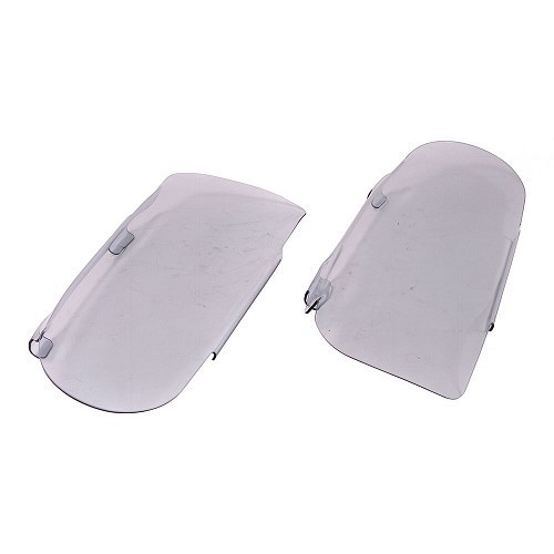  Koplamp covers voor Golf 3, zwart getinte versie - GA17390 