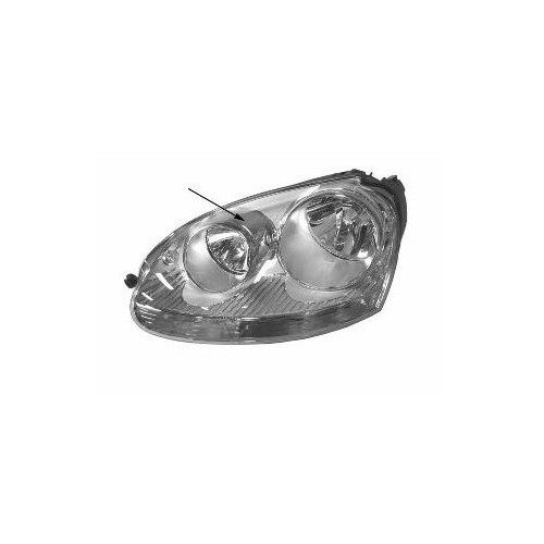  Left H7/H7 headlight for Golf 5 from 09/04-> - GA17553 