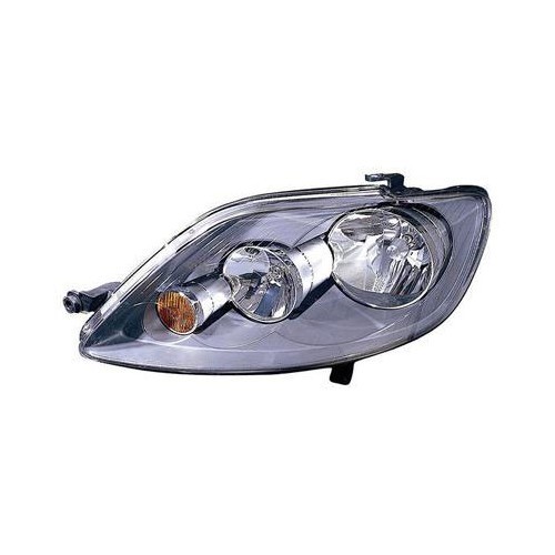  Left headlight for VW Golf 5 Plus, H7/H7 mounting and orange indicator - GA17556 