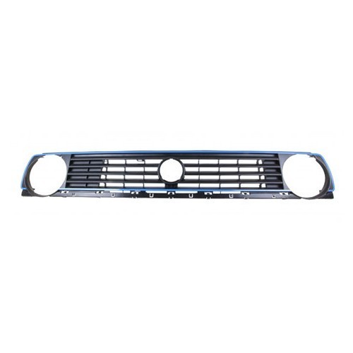     
                
                
    2 headlight grille for Golf 2 with blue border - GA18006
