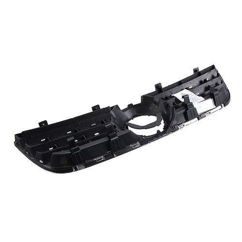 Griglia nera con finiture cromate per VW Polo 9N dal 2005 - GA18808