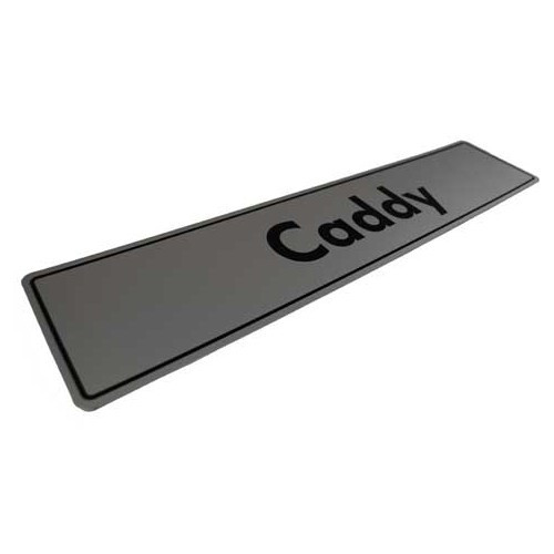  Decoratieve plaat van het formaat vaneen nummerbord, met opschrift "Caddy" - GA20056 