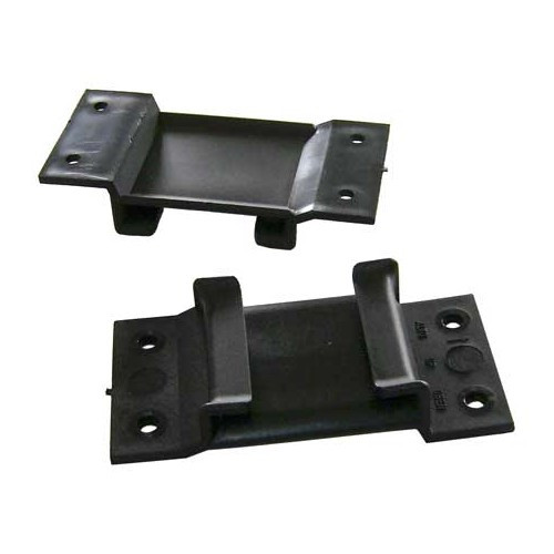  Adapterplaten voor grote bumpers op Golf 2 met kleine originele bumpers - 2 stuks - GA20506 