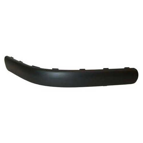 Black rear left bumper moulding for Golf 4