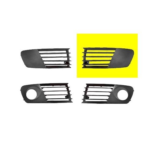  Front left bumper grille for Seat Ibiza (6L) until 2006 - GA20849 