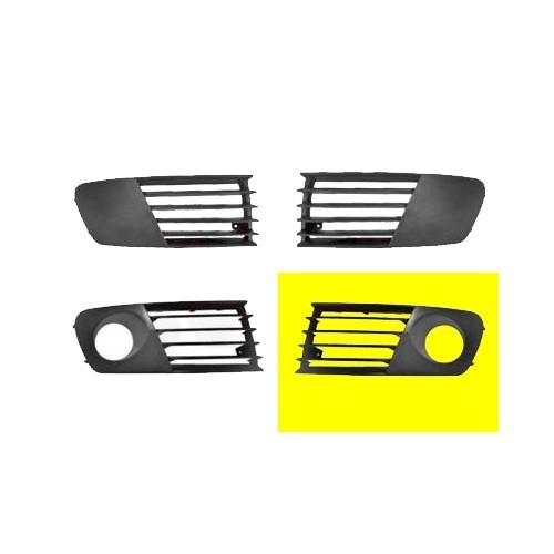  Grille de parechocs avant gauche pour Seat Ibiza (6L) jusque 2006 - GA20851 