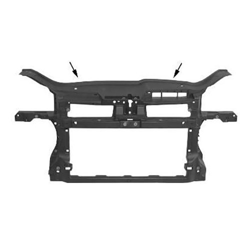  Front panel for VW Golf 5 Hatchback 1.9tdi 105hp 2.0tdi 140hp and 1.4tsi 122hp 140hp (10/2003-11/2008) - standard finish - GA30052 