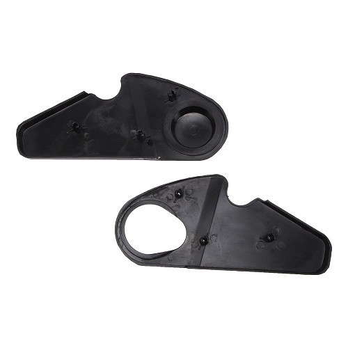 Left-hand seat frame cover plates for VW Golf, Scirocco & Polo - GB09174