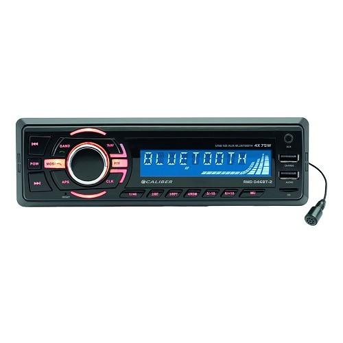 Autoradio CALIBER RMD 046BT-2 Bluetooth-USB-SD - GB16005