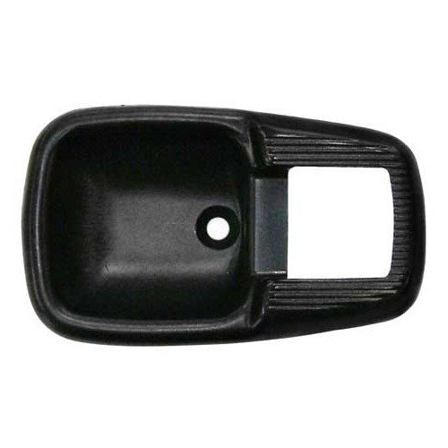  1 Contorno preto do fecho interior de porta para Golf 1 e Scirocco - GB20412 