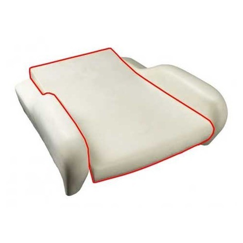 Foam for bucket seat cushion for Golf 1 GTi