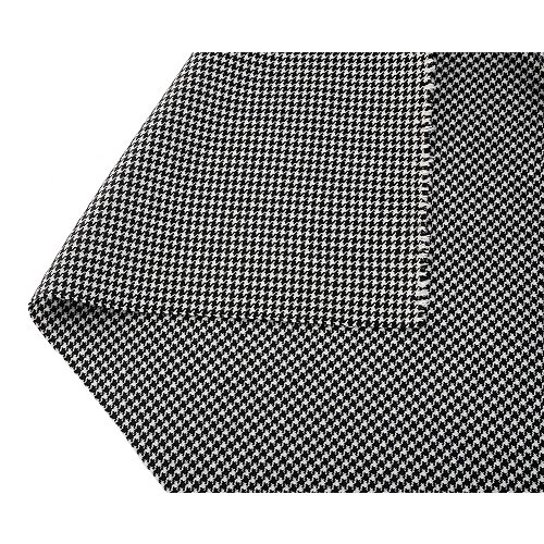 Black and white VW houndstooth fabric - GB25770