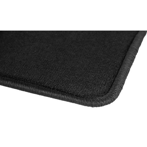 Ronsdorf luxury black floor mats for Golf 2 with G60 inscription, set of 4 - GB26164