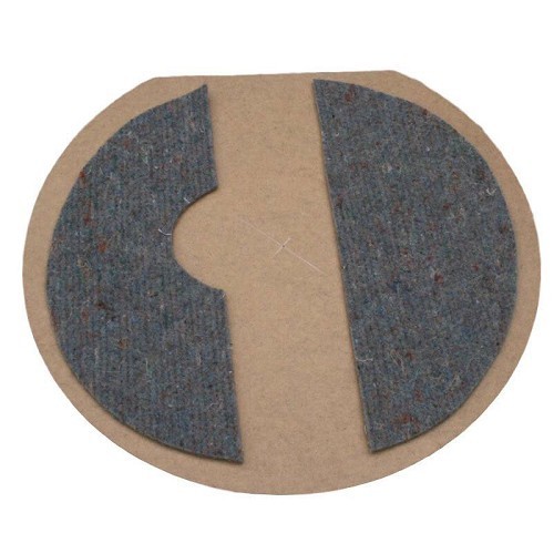  Cardboard and felt for the bottom of the boot for Golf 2 - GB26912 