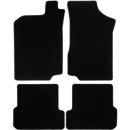  Floor mat for Golf 2 Saloon - Black - GB27008 