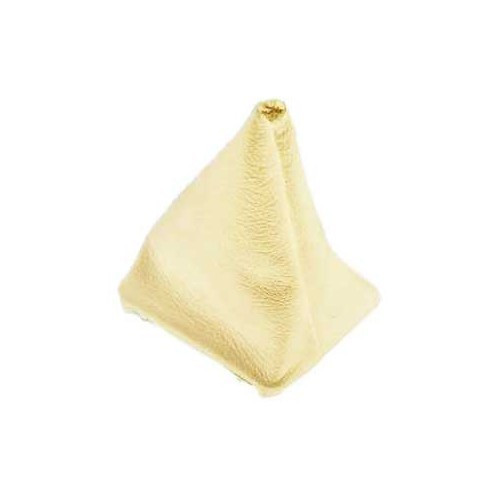  Fuelle de palanca de cambios de cuero beige para Golf 1 - GB31452 