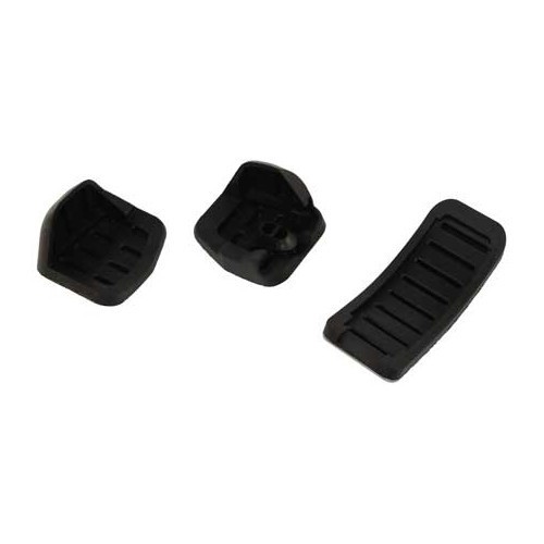 Conjunto de 3 coberturas de pedal de aço inoxidável para Golf 4, New Beetle e Polo - GB32050
