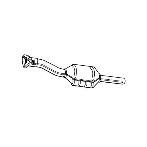  Catalytic converter for Corrado G60, PG engine from February 1991 - GC09101 