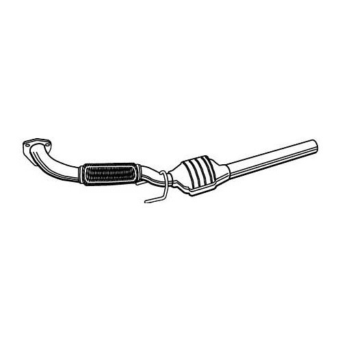 Catalytic converter for Golf 3 1.9 TDi (AFN) - GC09114