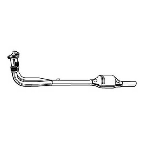  Catalytic converter for Polo 6N1 - GC09138 