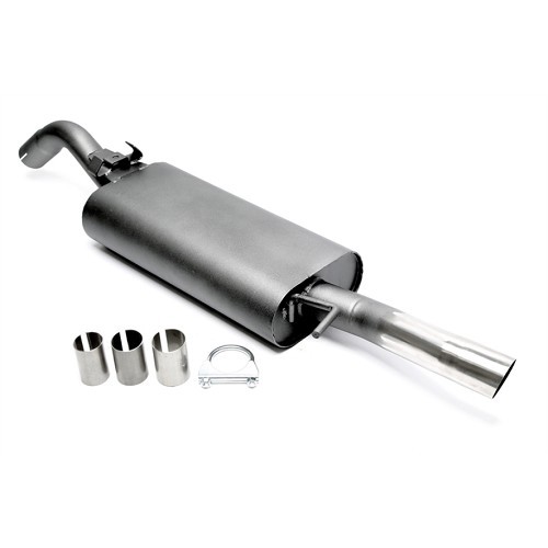  Sports silencer with 60 mm round outlet for Volkswagen Golf 2 - GC10511 