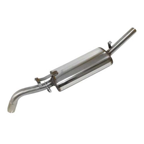 Powersprint stainless steel rear silencer for Golf 2 1.8 90s and GTi 8s - GC10520