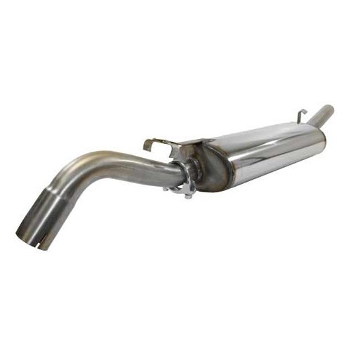 Powersprint stainless steel rear silencer for Golf 2 1.8 90s and GTi 8s - GC10520