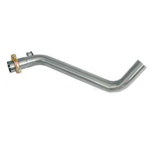  Tube inox en S en remplacement de la gamelle arrière pour VW Golf 2 1.8 90cv et GTI 8s 112cv - GC10745 