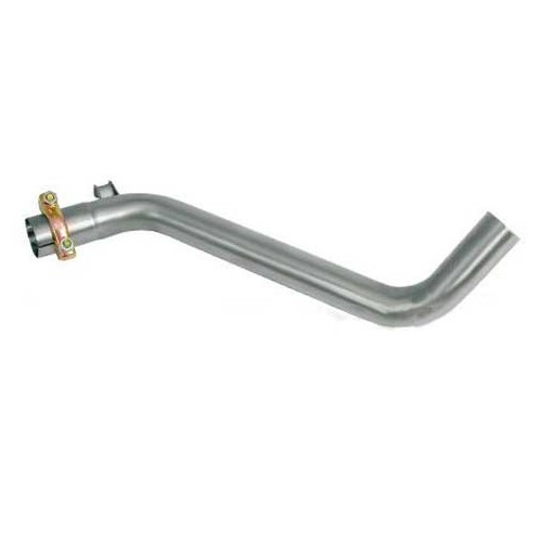  S-shaped stainless steel tube to replace rear bowl for VW Golf 2 1.8 90hp and GTI 8s 112hp - GC10745 