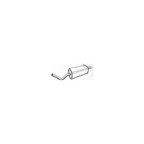  Rear silencer for Polo 9N1 / 9N3 - GC11012 