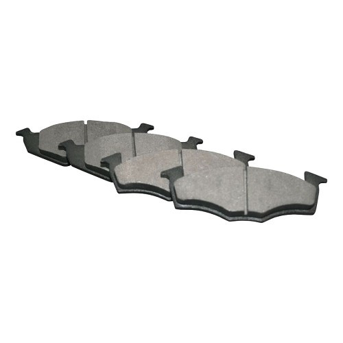  Set remblokken voor VW Golf 3 en Vento met ABS en geventileerde remschijven in 239x20mm (08/1996-) - GC15018 