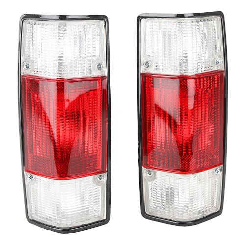     
                
                
    Feux arrière cristal et rouge pour Volkswagen Caddy Mk1 - GC15601
